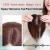 Import 100% brazilian human hair Full lace Women wigs with bangs Hand-made Topper Hairpiece Top Piece human hair toupee for women from China