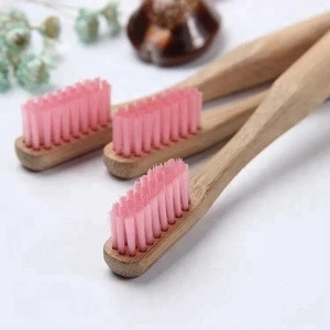 100% Natural Biodegradable Bamboo Wooden Toothbrush Eco-friendly Bamboo Toothbrush Custom Toothbrush