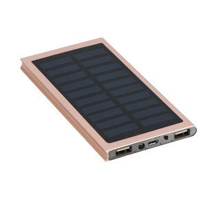 10000mAh portable solar charger for mobile phone