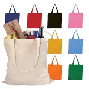 100GSM calico shopping bags coton bags promotions cotton bag