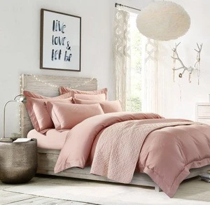 100s Pima 400TC cotton Super Soft Comfortable bedding set /luxurious duvet cover/bed sheet