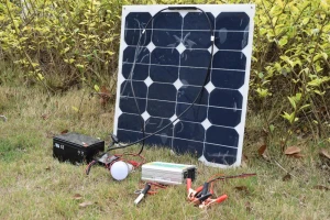 100W Off-grid Solar portable Lighting System For Home Indoor And For Outdoor Lighting