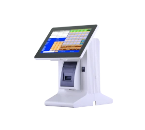 10.1 inch touch screen all in one pos terminal with built in  thermal printer
