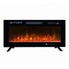 106cm Width Widescreen Flat Panel Inserted or Freestanding Front Heat Output Style Heating Fireplace with Stands Included