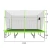 Import 10FT by 17FT Rectangule Trampoline with Basketball Hoop System from China