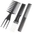 Import 10pcs/Set Hair Brush Comb Salon Barber Anti-static Hair Combs from China