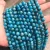 Import 10Strands/lot Natural Stone Blue Apatite Round Loose Beads 15&quot; Strand 4 6 8 10 12mm Pick Size for Jewelry from China