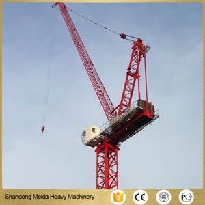 10t 12t Luffing Jib Tower Crane Used building floating Cranes For Sale in Dubai