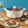 1200W Large Power Multi Functional Electric Cooker 4 Liter Non-stick Coating Electric Multi Pot Hot Sale In Asia Market