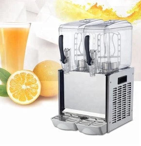 12L*2 commercial fruit juice dispenser cold drink dispenser