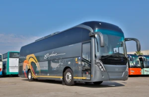 12m 49 seats long distance diesel coach bus with toilet for sale