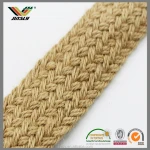 12mm twill natural skipping braided jute rope braided sisal rope
