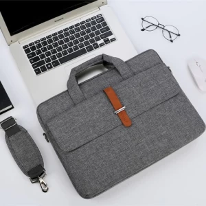 13" 14" 15" Hot Sell Wholesale Water Resistant Sleeve Travel Laptop Bags with Hidden Handle