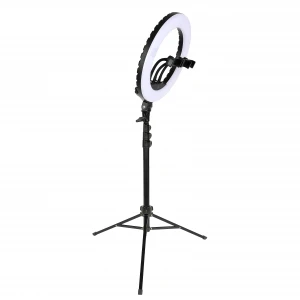 14 inch ring light 3000k-6000k dimmable professional photography led ring light with tripod stand remote