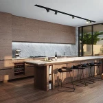 15 Years professional apartment kitchen cabinet part commercial kitchen bread cupboard