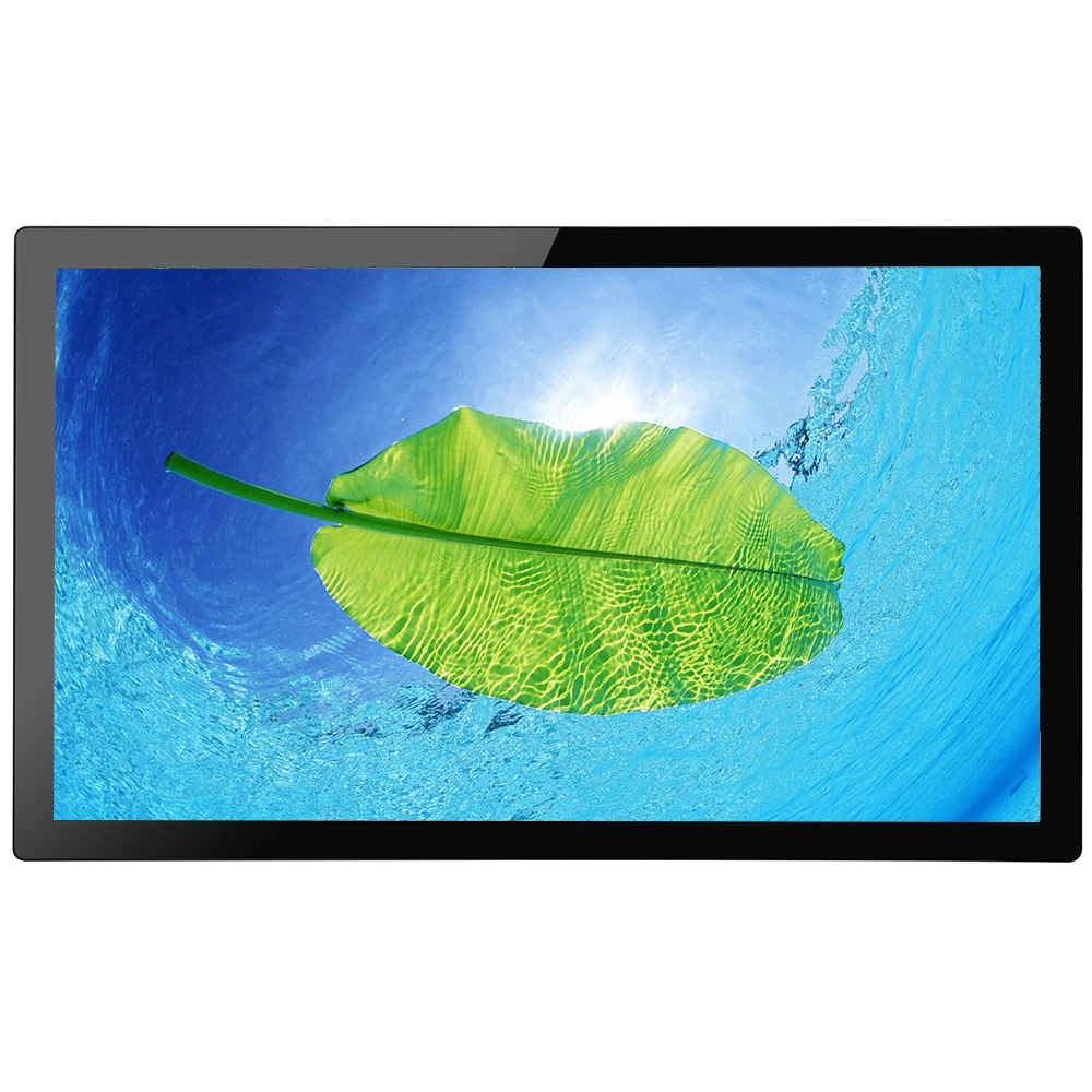15.6"23.6" 27" True-flat touchscreen IP65-rated front panel touch screen Monitor with USB interface