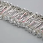 16mm 12mm clear wire IP67 WS2811 Pixel RGB 50pcs DC5V DC12V led smart pixel dot control light