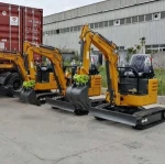 1.8 Ton Mini Excavator /bucket Capacity 0.05-0.08m3 Earth Moving Machinery with bulldozer