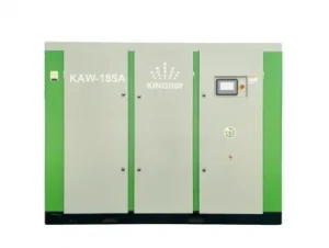 185kw 8bar Electric Air Cooling Water Lubricating Oil Free Screw Type Air Compressor for Food Production