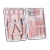 Import 18pcs/set Rose Gold Nail Clipper Set Professional Stainless Steel Nail Clipper Set Manicure Tools Beauty Care Tools from China