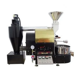 1kg industrial coffee bean roaster destoner roasting machine