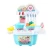 Import 2 color children kitchen set homemade pink and blue cooking play set toys from China