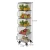 Import 2 Tier Fruit Baskets - Metal Bread Basket Stand with Screws for Fruit Vegetables Snacks Home Kitchen stainless steel wire basket from China