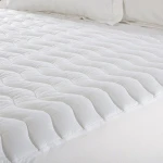 200TC 100% cotton hotel bed bug mattress pad protection cover waterproof