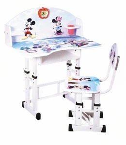 2014 Hot Sell Cartoon Wooden Children Table and Chair Children Furniture,XS-298