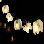 2015 cute Animal Products , paper elephant light string , home decoration products