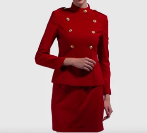 2017 airline staff new design custom stewardess uniform