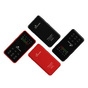 2017 MICGEEK MI520 phone sound card for Christmas gift with 2 colors rend and black