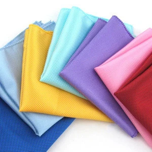 2018 Cheap Polyester Satin Mens Handkerchief
