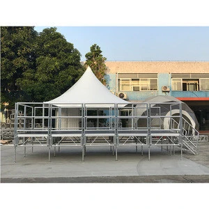 2018 cheap price aluminium assembling stage platform aluminum wedding stage for function