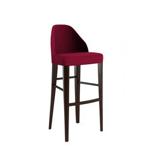 2018 Hot sale red fabric bar chair for hotel/bar