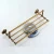 Import 2018 New modern design brass finishing wall hang towel holder wholesale luxury hotel use bath towel rack from China