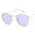 Import 2018 Retro Woman Sunglasses Round Sun Glasses Colorful Lens Metal Frame Glasses Summer Style Female Sunglasses B3447 from China
