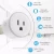 Import 2019 Hot Sale Electrical Home Remote Control Wireless Mini Socket Google Home Alexa US american Wifi Smart Plug socket from China