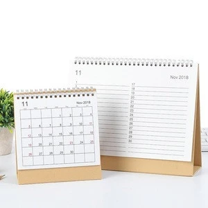 2019 Manufacture High quality wholesale advent desk calendar