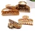Import 2019 new design plastic acrylic Leopard print Hair claw clip For Girls New Head clip from China