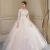 Import 2019 New summer style for women loose long-sleeved round-necked wedding dress from China