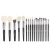 Import 2019 professional private label makeup brush 18 piece makeup brush set from China