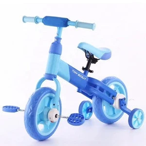 2020 factory New style baby tricycle balance bike for baby ride on /2 in one balance bike/kids tricycle for 2-6 years old