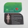 2020 Health care product bio energy card with negative ions, opp bag with manual card