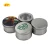 Import 2020 hot sale  round chocolate canister, candy canister, round tinplate tin box customization from China