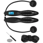 2020 Hot Smart Weighted Jump Rope Fitness Sport Digital Skipping Ropes with Anti-Slip Hand Grip and LCD Screen Showing