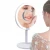 Import 2020 makeup mirror with led light Rechargeable Makeup Mirror 1X/5X Magnification Countertop Makeup Mirror custom private label from China
