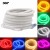 Import 2020 Manufacturer lighting flexible decorative plug in 360 custom wall art led neon sign rope light from China