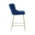 Import 2020 New Design Bar furniture high quality Luxury Velvet Bar Chair Stool With Golden Metal Legs from China