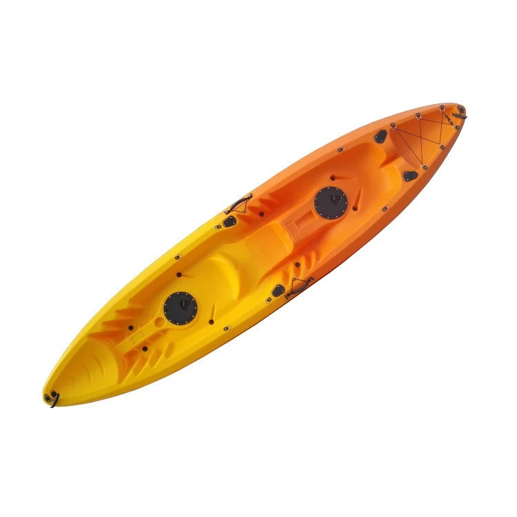 2020 New Design Fishing Canoe/Kayak Sit-On-Top Kayak with Paddle